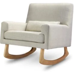 Nursery Works Sleepytime Rocker -Kids Furniture 1085OML White Background Main 00