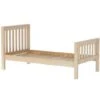 Maxtrix Twin Traditional Bed With Low Bed End 1 Maxtrix Twin Traditional Bed With Low Bed End -Kids Furniture 1180 ns