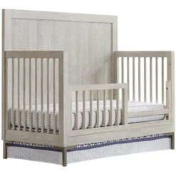 Westwood Design Beck Convertible Crib -Kids Furniture 1275b831a037bdbe8beabc333d3600fb959702d4 Convertable Crib Toddler Bed angled 1024x1024 1