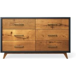 Romina Uptown Double Dresser -Kids Furniture 15008NV Gold