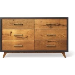 Romina Uptown Double Dresser -Kids Furniture 15008OG Gold