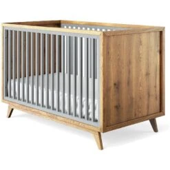 Romina Uptown Classic Crib -Kids Furniture 15010WG 2