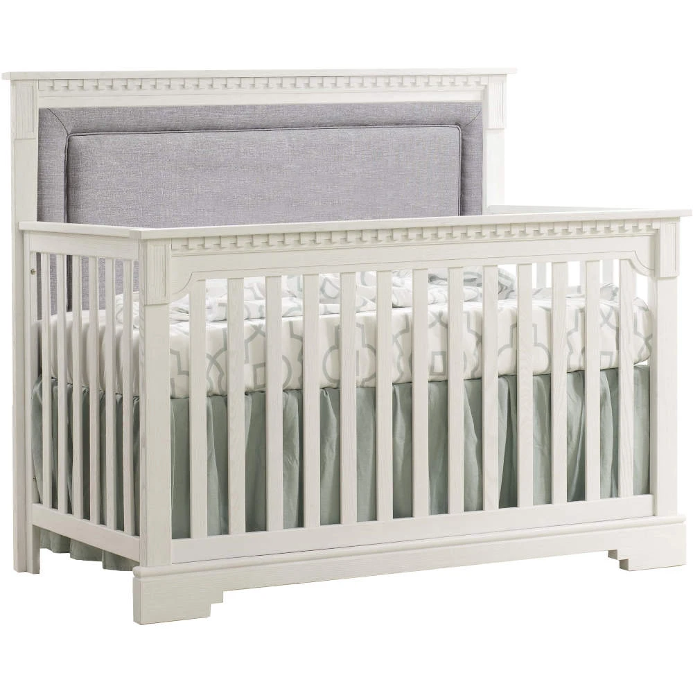 Natart Ithaca "5-in-1'' Convertible Crib With Upholstered Panel 3 Natart Ithaca "5-in-1'' Convertible Crib With Upholstered Panel