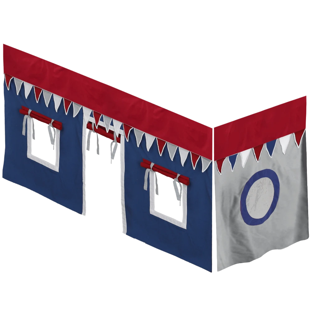 Maxtrix Twin Mid Loft Underbed Curtain 4 Maxtrix Twin Mid Loft Underbed Curtain - Image 2