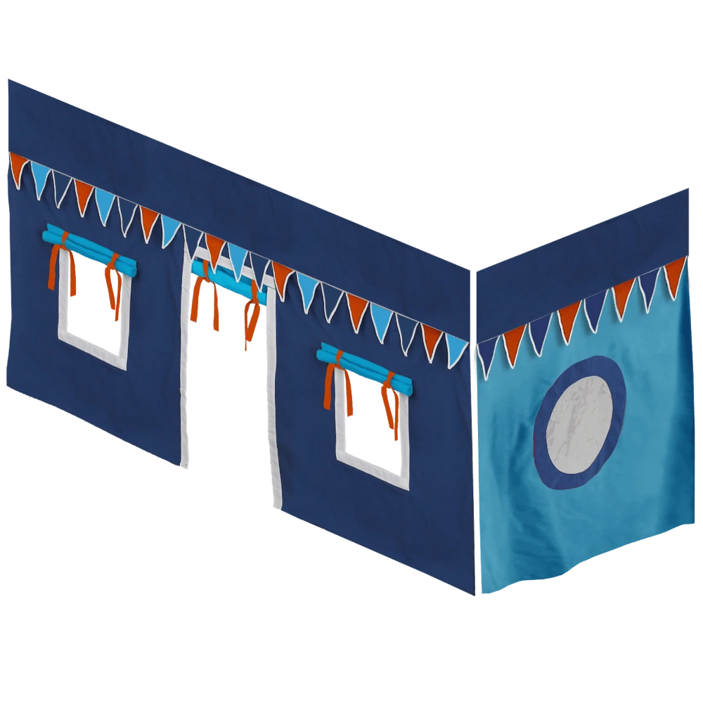 Maxtrix Twin Mid Loft Underbed Curtain 13 Maxtrix Twin Mid Loft Underbed Curtain - Image 11