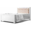 Romina Ventianni Full Bed (Tufted Headboard) 2 Romina Ventianni Full Bed (Tufted Headboard) -Kids Furniture 4537 SolidWhite