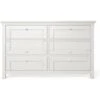 Romina Karisma Double Dresser -Kids Furniture 5008 SolidWhite d663a5e0 8398 4a88 a8a3 5beccf44d870
