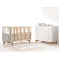 Tulip Bjorn Collection Classic Crib + 3-Drawer Dresser Set