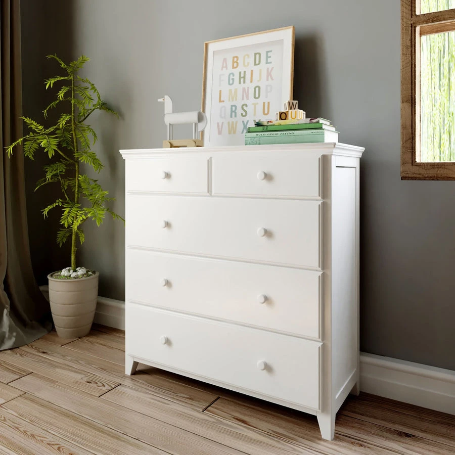 Jackpot Deluxe 2-Over-3 5-Drawer Dresser 3 Jackpot Deluxe 2-Over-3 5-Drawer Dresser