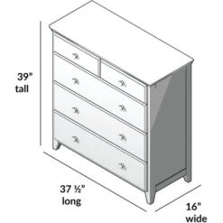 Jackpot Deluxe 2-Over-3 5-Drawer Dresser 13 Jackpot Deluxe 2-Over-3 5-Drawer Dresser -Kids Furniture 714223 002 7 900x 61bc758e fd39 4f2f 9c19 dabddc3b5fff