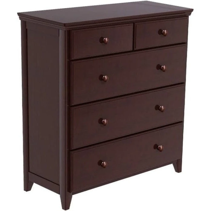 Jackpot Deluxe 2-Over-3 5-Drawer Dresser 5 Jackpot Deluxe 2-Over-3 5-Drawer Dresser - Image 3