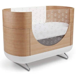 Ubabub Pod 2-in-1 Convertible Crib With Toddler Bed Conversion Kit