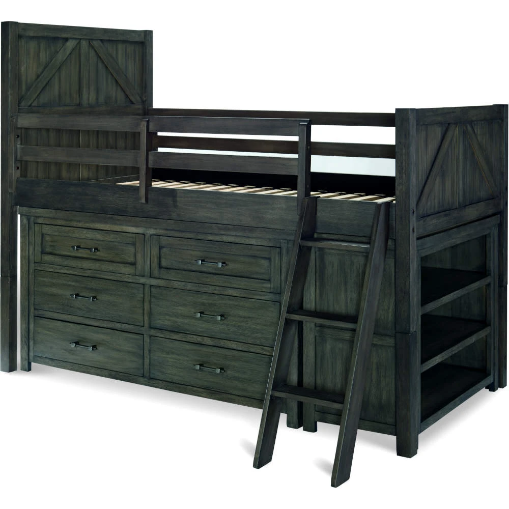 Legacy Classic Kids Bunkhouse Mid Loft Twin Bed 6 Legacy Classic Kids Bunkhouse Mid Loft Twin Bed - Image 4