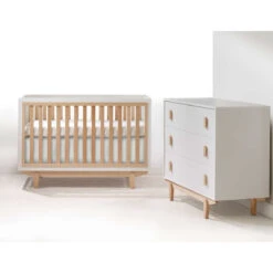 Tulip Tate Collection Classic Crib + 3-Drawer Dresser Set