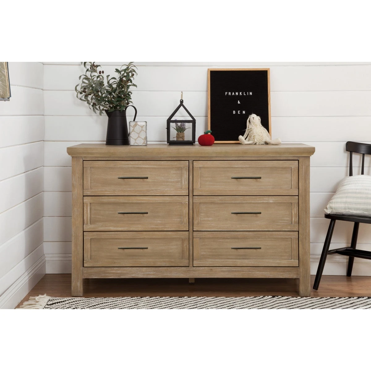 Franklin & Ben Emory Farmhouse 6-Drawer Dresser 7 Franklin & Ben Emory Farmhouse 6-Drawer Dresser - Image 5