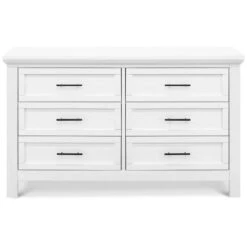 Franklin & Ben Emory Farmhouse 6-Drawer Dresser 27 Franklin & Ben Emory Farmhouse 6-Drawer Dresser -Kids Furniture B14516LW White Background 01 3c9be6b4 e224 41f3 9240 d01f08414dd7