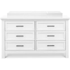 Franklin & Ben Emory Farmhouse 6-Drawer Dresser 30 Franklin & Ben Emory Farmhouse 6-Drawer Dresser -Kids Furniture B14516LW White Background 04 6f09c996 5a7a 41a7 af60 7f06864ad08a