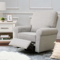 Franklin & Ben Monroe Pillowback Power Recliner -Kids Furniture B17787FTLG Lifestyle 09 f6b221a6 d919 45b7 9f28 beb7a12f11d0