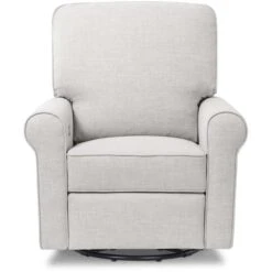 Franklin & Ben Monroe Pillowback Power Recliner -Kids Furniture B17787FTLG White Background 04 944769fe 000f 4cd7 a06e 3fcbf6b03adf