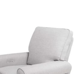 Franklin & Ben Monroe Pillowback Power Recliner -Kids Furniture B17787FTLG White Background 05 64cf86c0 7743 46d2 8e11 da63a7b14654