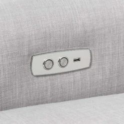 Franklin & Ben Monroe Pillowback Power Recliner -Kids Furniture B17787FTLG White Background 06 654a97a3 4903 489f 97b6 f5472df23a19