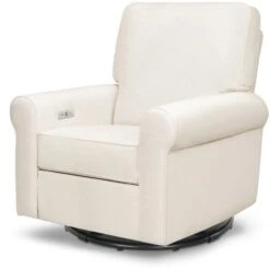 Franklin & Ben Monroe Pillowback Power Recliner -Kids Furniture B17787PNET White Background Main 00 e08f80b2 6354 4a11 9077 5baca85a48c6