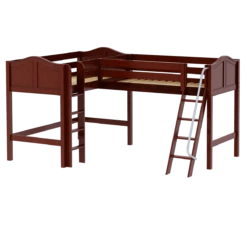 Maxtrix Twin Medium Corner Loft Bed -Kids Furniture BRACE CC 219a4046 a809 48eb a5a5 12b237202618