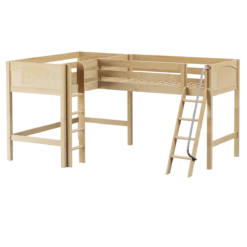 Maxtrix Twin Medium Corner Loft Bed -Kids Furniture BRACE NP 77311cf3 9d04 4dc4 b958 a69ff259c389