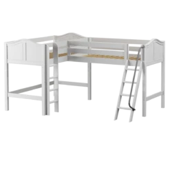 Maxtrix Twin Medium Corner Loft Bed -Kids Furniture BRACE WC 8d2048cf 9241 4c5d a980 faf156f818b7