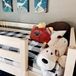 Maxtrix Twin Over Full Medium Bunk Bed + Slide -Kids Furniture BabysonBroadway 14 1576518653473 656x656 crop center e8cc4e1e ebc5 408b bb6e 72ede21d1eda