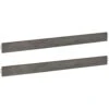 Dolce Babi Bocca Convertible Bed Rail 1 Dolce Babi Bocca Convertible Bed Rail -Kids Furniture Bocca Gray BedRail SR