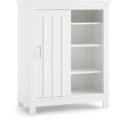 Dolce Babi Bocca Chifforobe -Kids Furniture Bocca White Chifforobe SR Alt