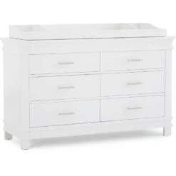 Dolce Babi Bocca Dresser Kit 9 Dolce Babi Bocca Dresser Kit -Kids Furniture Bocca White DressingKit 6DrawerDresser SR