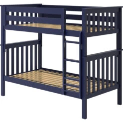 Jackpot Deluxe Bristol Twin Over Twin Bunk Bed -Kids Furniture BristolBlue 2986f584 a562 4f42 8916 cebe74f7756a