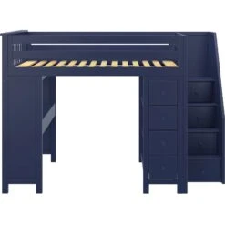 Jackpot Deluxe Buxton Full Size Loft With Staircase + Desk + Storage 21 Jackpot Deluxe Buxton Full Size Loft With Staircase + Desk + Storage -Kids Furniture Buxton3BlueCenter 1 afea0e11 5ef4 4694 85ca 4163b4371dda