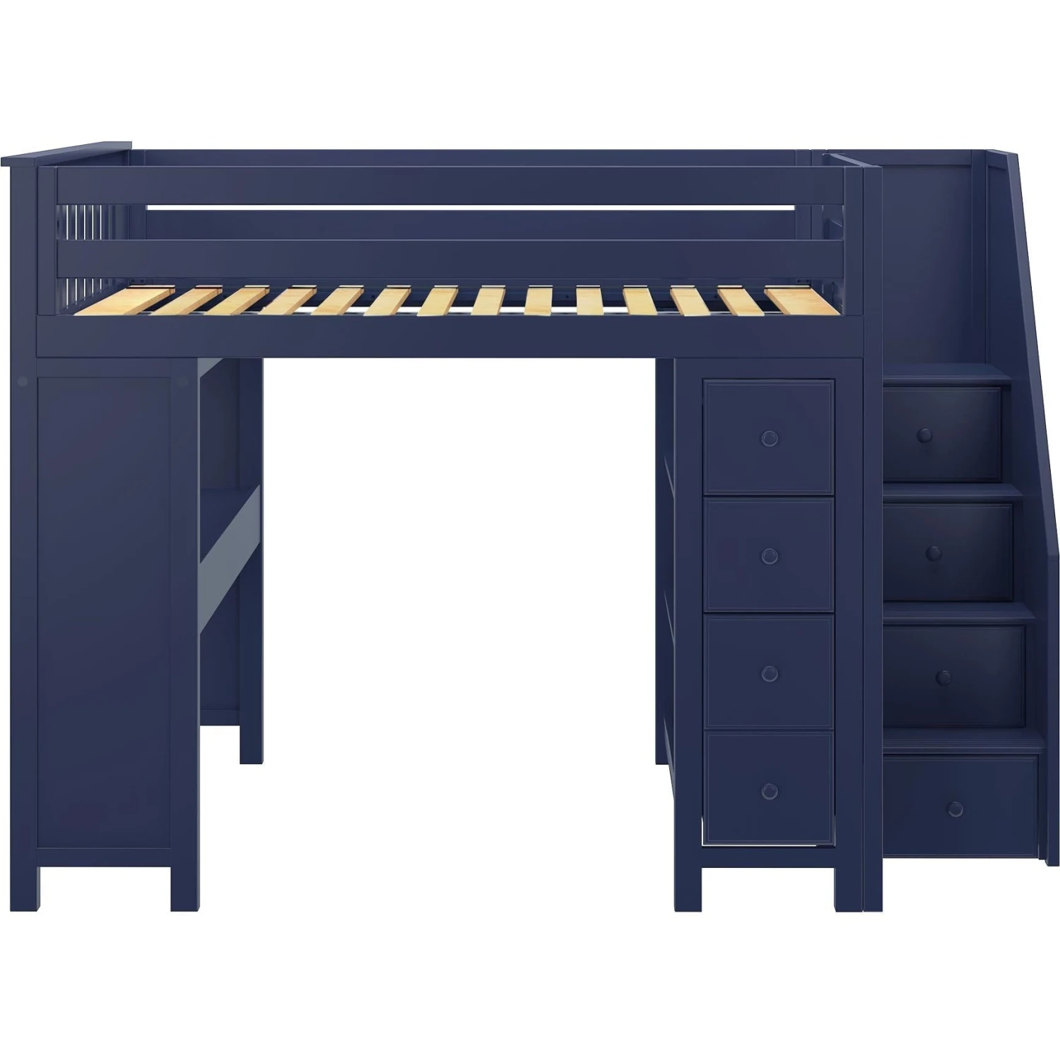 Jackpot Deluxe Buxton Full Size Loft With Staircase + Desk + Storage 6 Jackpot Deluxe Buxton Full Size Loft With Staircase + Desk + Storage - Image 4