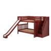Maxtrix Full Medium Bunk Bed With Stairs + Slide -Kids Furniture CELEBRATE CS