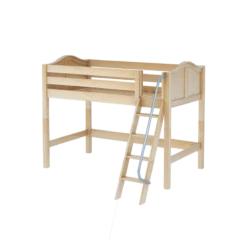 Maxtrix Twin Mid Loft Bed -Kids Furniture CHAP NC