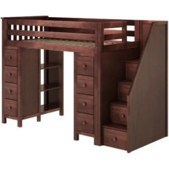 Jackpot Deluxe Chester Staircase Loft Bed Storage + Storage 12 Jackpot Deluxe Chester Staircase Loft Bed Storage + Storage -Kids Furniture CHESTER EL 1024x1024 1