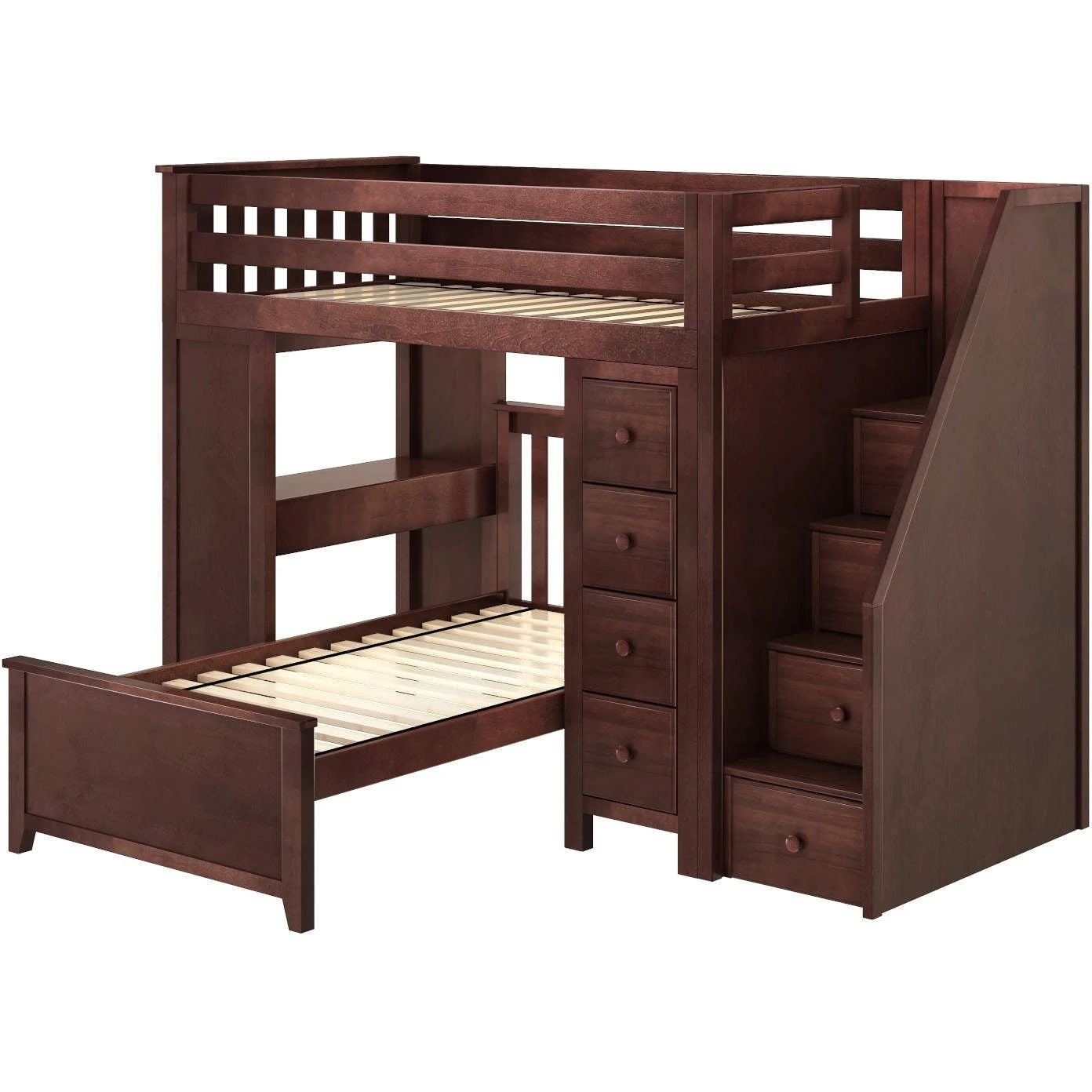 Jackpot Deluxe Chester Staircase Loft Bed Desk + Dresser + Twin Bed 6 Jackpot Deluxe Chester Staircase Loft Bed Desk + Dresser + Twin Bed - Image 4