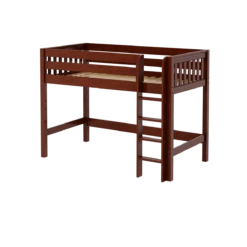 Maxtrix Twin Mid Loft Bed -Kids Furniture CHIP CS afc276f6 5208 4975 8874 840fc15c467d