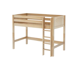 Maxtrix Twin Mid Loft Bed -Kids Furniture CHIP NP 2806b8b4 4b94 4c76 aa4b 51f1556d4f4c