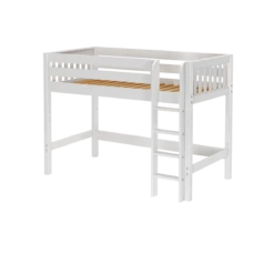 Maxtrix Twin Mid Loft Bed -Kids Furniture CHIP WS cf5247ac a524 4f6c b0df fa690b9d2b28