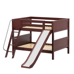 Maxtrix Full Low Bunk Bed With Slide -Kids Furniture CLIFF CP e6c3c879 2940 4036 a062 3f3e398521b3