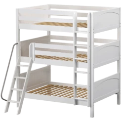 Maxtrix Full Triple Bunk Bed With Straight Ladder -Kids Furniture COMPLEX WP 0d03d1d9 944c 450d aa52 39d7f6a58c10