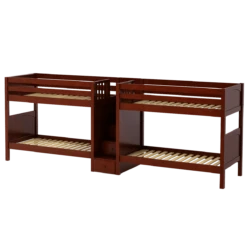 Maxtrix Twin Medium Quadruple Bunk Bed With Stairs 15 Maxtrix Twin Medium Quadruple Bunk Bed With Stairs -Kids Furniture COOL CP