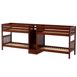 Maxtrix Twin Medium Quadruple Bunk Bed With Stairs 16 Maxtrix Twin Medium Quadruple Bunk Bed With Stairs -Kids Furniture COOL CS