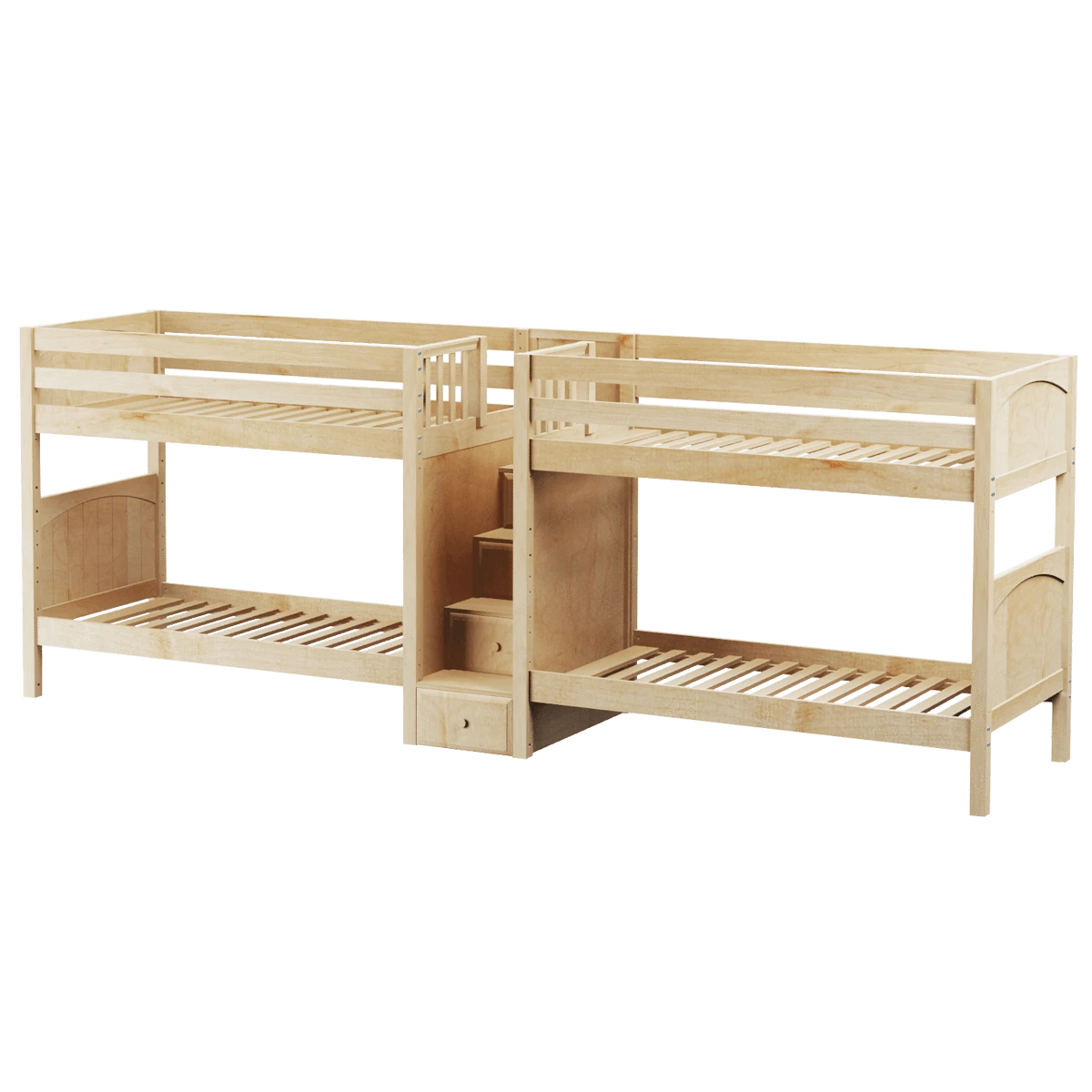 Maxtrix Twin Medium Quadruple Bunk Bed With Stairs 10 Maxtrix Twin Medium Quadruple Bunk Bed With Stairs - Image 8