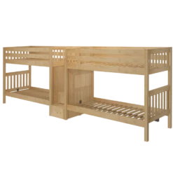 Maxtrix Twin XL Quadruple Bunk Bed With Stairs -Kids Furniture COOL XL NS aeccb76e 2d8b 4743 be42 2c3ea75d3810