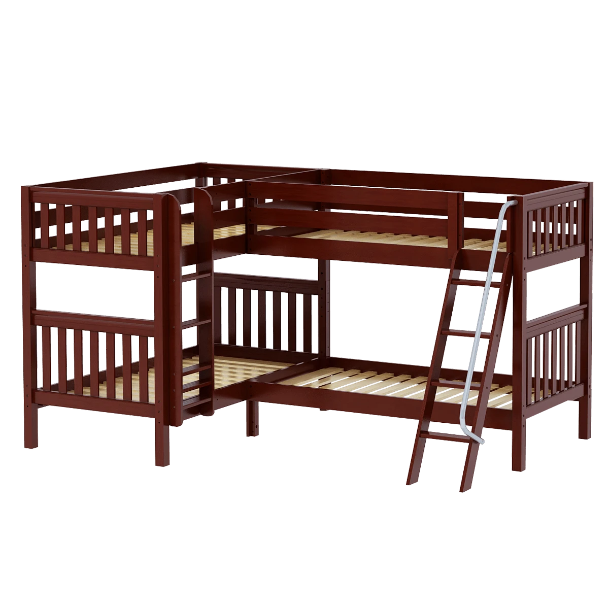 Maxtrix Twin XL Medium Corner Bunk Bed 4 Maxtrix Twin XL Medium Corner Bunk Bed - Image 2
